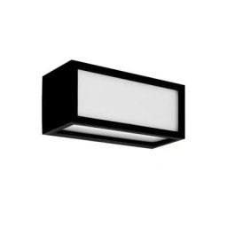 Applique murale newport extérieure E27 Noir