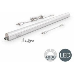 Réglette LED 230V 8W luminaire sous meuble cuisine atelier 15W