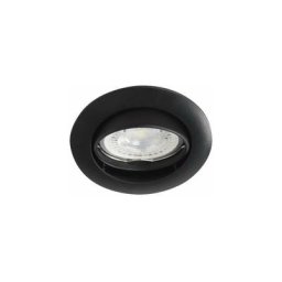Kanlux - Support Spot Encastrable Rond Orientable vidi Noir
