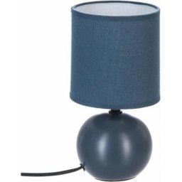 Atmosphera - Lampe céramique orage H25 créateur d'intérieur - Bleu