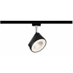 Luminaire sur rail haute tension URail led intégrée 14 w led noir (mat), chrome Q014452 - Paulmann