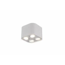 Plafonnier Cookie Blanc Mat 4x35W GU10 - Blanc