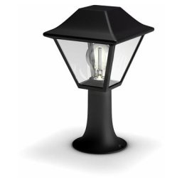 Philips - alpenglow Borne extérieure max. 1x60W E27, IP44 - Noir
