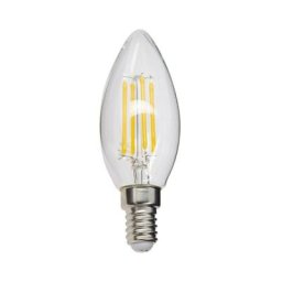 Ampoule à filament led flamme, culot E14, 4W cons. (40W eq.), lumière blanc chaud - RFV470F
