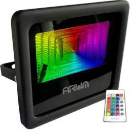 Projecteur LED 50W RGB avec télécommande IP65