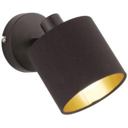 Applique Tommy Noir Mat 1x28W E14 - Noir
