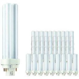 Philips - Lot 50x master pl-c 26W - 840 Blanc Froid 4 Pin - 4000K - Blanc Froid