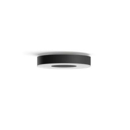 Hue White and Color Ambiance Plafonnier Infuse Medium, Noir, compatible Bluetooth, fonctionne avec