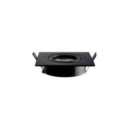 Luminaire À Led Encastrable 8 W 1x Gu10, Gu5.3 Heitronic Dl7801 500596 Noir 1 Pc(S)