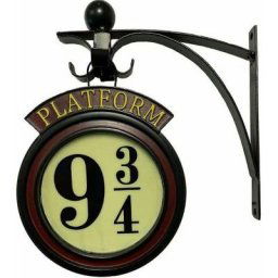 Harry Potter Hanging 9 3/4 Night Light, cadeau de lampe à suspendre en métal pour les amateurs de