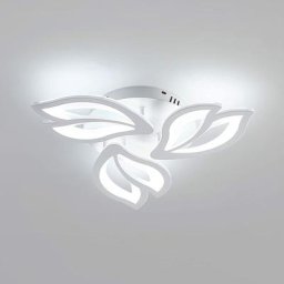 Aiskdan - Plafonnier led, 40W Lampe de Plafond, Lustres led Modernes 4500LM Blanc Froid 6500K pour
