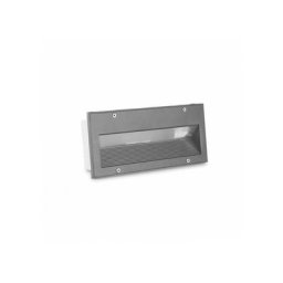 Applique 4000k Micenas Led, aluminium et verre, gris - Gris