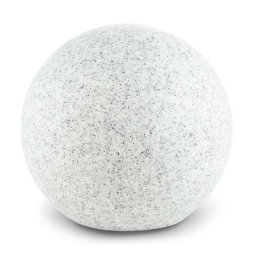 Shinestone s Lampe de jardin ronde 20cm Style pierre - Gris