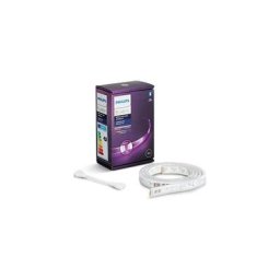 Philips - Hue White & Color Ambiance Indoor LightStrips extension 1m, V4, fonctionne avec Alexa,
