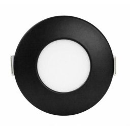 Aric - spot encastré à led aquaflat - 6w - 3000k - ip65 - noir 50792 - Noir