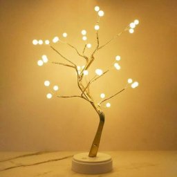 Lampe de table led arbre bonsaï avec batterie rechargeable et lampe d'alimentation usb décoration