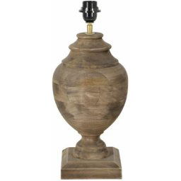Light&living - Pied de lampe Milazzo Marron - Bois - 1674B - Marron