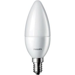 Corepro LEDcandle E14 Dépolie 5W 470lm - 827 Blanc Très Chaud Équivalent 40W - 2700K - Blanc Très