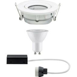 Paulmann - Nova Spot encastrable pour salle de bains led GU10 7 w IP65 blanc mat S309401