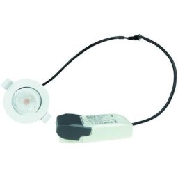 Europole - spot encastré à led - ledup universal - 6w - 3000k - orientable - blanc 57100