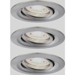 Paulmann - 94295 ebl Nova mini Coin Luminaire à led encastrable jeu de 3 4 w fer A671102