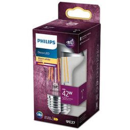 Philips - ampoule led Réflecteur R63 E27 42W Blanc Chaud, Verre