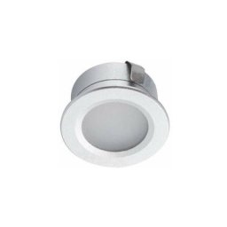 Kanlux - Downlight led 1W étanche IP65 rond ∅30mm Aluminium - Blanc du Jour 6500K