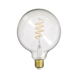 Ampoule led G125, culot E27, 4W cons. (28W eq.), lumière blanc chaud - RFDE280B125S - Xanlite