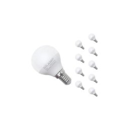 Ampoule LED E14 8W 220V G45 300° (Pack de 10) - Blanc Neutre 4000K - 5500K - Blanc Neutre 4000K