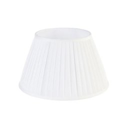 Qazqa - plisse - Abatjour Rétro - ø 350 mm - Crème - Rétro - - Crème