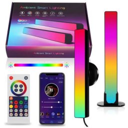 Lampe led intelligente,Smart led lampe,Lampes D'ambiance,Barres lumineuses Synchronisation de la