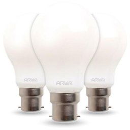Lot de 3 Ampoules led 7W Eq 60W Dépoli standard B22 Température de Couleur: Blanc chaud 2700K