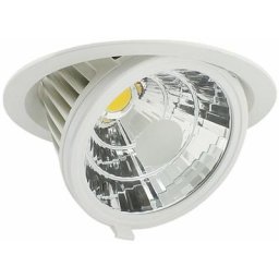 Arlux - Lighting Spot encastrable Escamotable opale 35W 3500lm - Blanc Neutre