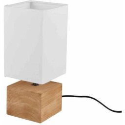 Reality - Lampe Woody 1x40W E14 - Marron Bois Bronze Rouille