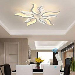 Ganeed - Plafonnier led, Plafonniers Modernes avec Télécommande, Plafonniers led pour Salon Salle à