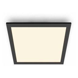 Philips - Panneau led Sceneswitch 3 ambiances différentes, 12W, carré, Noir, 4x30x30 2700K, 1100