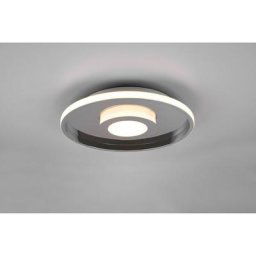 Trio Lighting - Plafonnier Salle de Bain Ascari Chrome 1x35W smd led - Gris