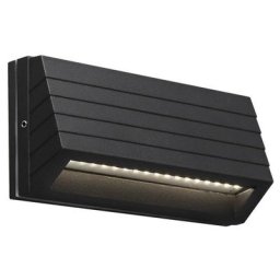 Applique Murale sierra Balisage Noir 3,6W IP65 Température de Couleur: Blanc chaud 3000K