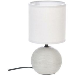 Atmosphera - Lampe céramique gris clair H25 créateur d'intérieur - Gris clair
