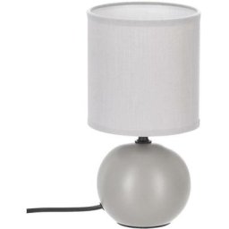 Atmosphera - Lampe céramique grise H25 créateur d'intérieur - Gris clair