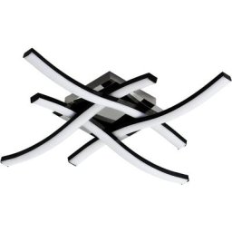 Plafonnier led Design Moderne,Suspension Luminaire en forme de vague,Lumière Blanche Froide