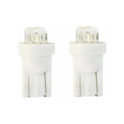 2x ampoule led blanc 12V T10 W2,1x9,5D 0,96W 4x flux 3mm voiture remorque moto camion