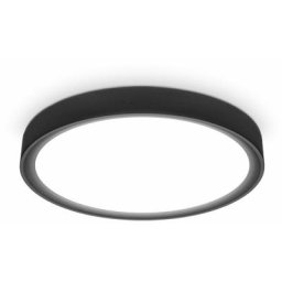 B.K.Licht I Plafonnier LED 15 W I 4.000K I 33,5 cm de diamètre I 1.500 lumens I lumière blanche