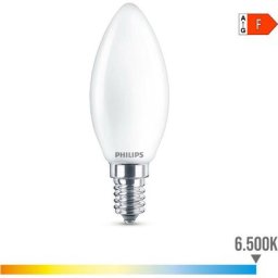 Philips - Ampoule bougie led e14 4,3w 470lm 6500k lumière froide ø3,5x9,7cm.