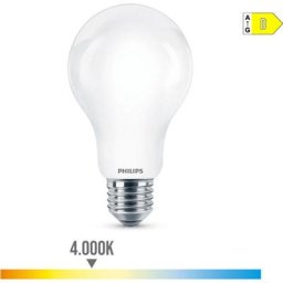 Ampoule led standard e27 13w 2000lm 4000k lumière neutre ø7x12,1cm. Philips