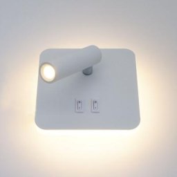Applique murale led, liseuse de chevet avec interrupteur, éclairage d'ambiance réglable pour chambre