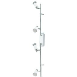 Spot led eridan chrome, blanc glänzend, GU10 max. 4X5W - Eglo