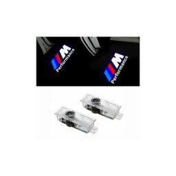 RedBen ug 2pcs Welcome Light convient à Bmw Bmw Car Led Laser Projection Light Logo Door Light