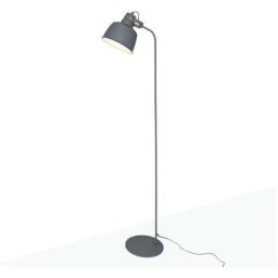 Lampadaire moderne Kukka Gris - Gris