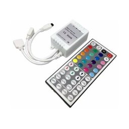 Optonica - Contrôleur et Télécommande rgb 44 Bontons Infrarouge Max 144W